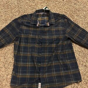 Flag & Anthem Long Sleeve Vintage Wash Corduroy Shirt - Navy, XL, NWT